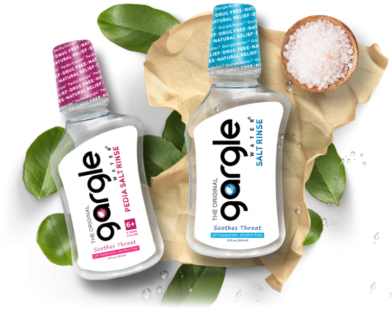 Gargle Water Salt Water Gargle